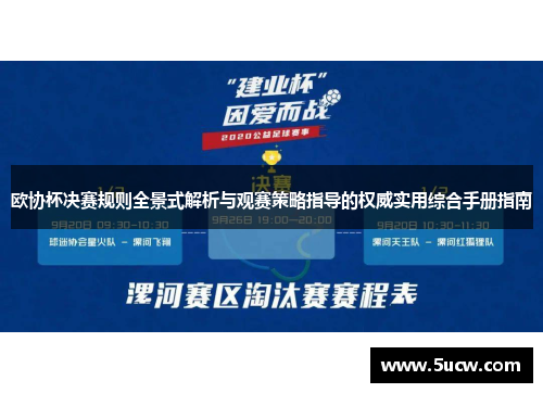 欧协杯决赛规则全景式解析与观赛策略指导的权威实用综合手册指南 欧协杯决赛规则全景式解析与观赛策略指导的权威实用综合手册指南